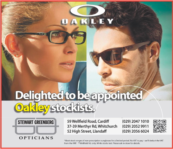 Oakley Stockists Cardiff - Stewart 